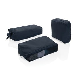 KENTO URBAN RCS gerecyclede nylon packing cube set-Donkerblauw