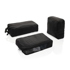 KENTO URBAN RCS gerecyclede nylon packing cube set-Zwart