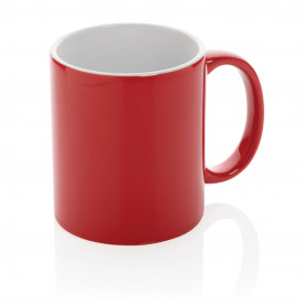 Keramische classic mok-Rood