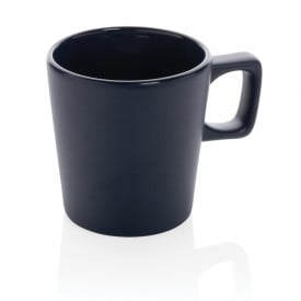 Keramische moderne koffiemok-Donkerblauw