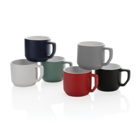 Moderne mok 350ml - keramiek - gekleurd