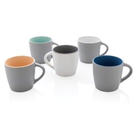 Mok 300ml - keramiek - gekleurde binnenkant