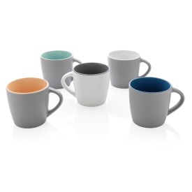 Mok 300ml - keramiek - gekleurde binnenkant