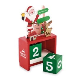 Kerst aftelkalender - hout