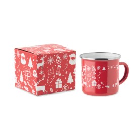 Kerst emaille mok 300ml