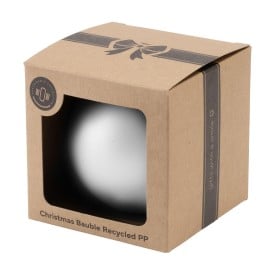Kerstbal Ø7cm Box - Made in Europe - gerecycled kunststof