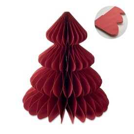 Kerstboomdecoratie van papier-Rood