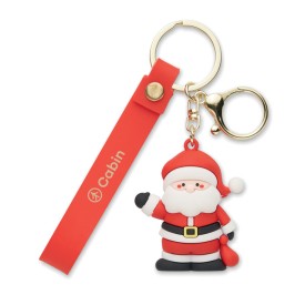 Kerstman sleutelhanger