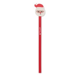 Kerstpotlood met gum-Rood