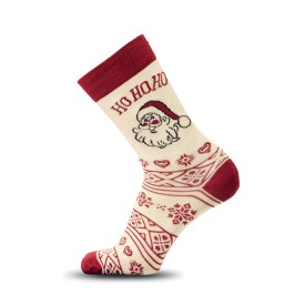 Kerstsokken - 75% katoen - maat 38-42-Beige