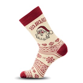 Kerstsokken - 75% katoen - maat 43-46-Beige