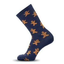 Kerstsokken - 75% katoen - maat 43-46-Blauw