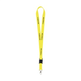 KeyCord 2 cm lanyard-Fluo geel
