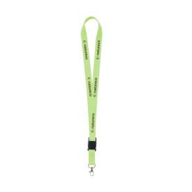 KeyCord 2 cm lanyard-Fluo groen