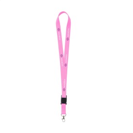 KeyCord 2 cm lanyard-Fluo roze