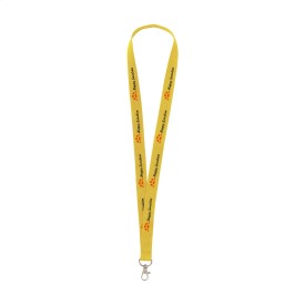 KeyCord Budget 2 cm lanyard-Geel