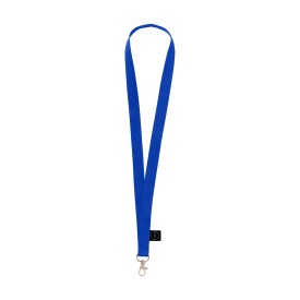 KeyCord Budget GRS RPET 2 cm-Blauw