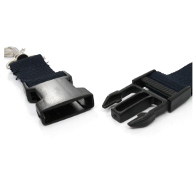 Keycord original - polyester - 25 mm - buckle - karabijnhaak