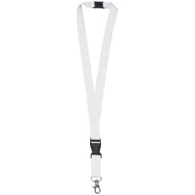 Keycord - polyester - 20 mm - veiligheidssluiting - karabijnhaak - afneembare gesp