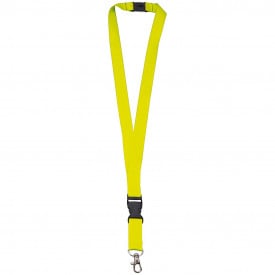 Keycord Polyester-Fluor-geel