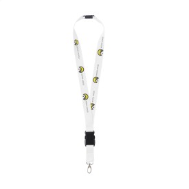 KeyCordSafety 2,4 cm lanyard-Wit