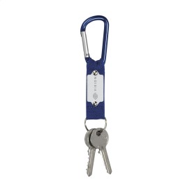 KeyTex karabijnhaak - metaal - 11.5 cm - met sleutelring