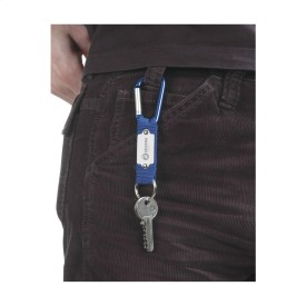 KeyTex karabijnhaak - metaal - 11.5 cm - met sleutelring