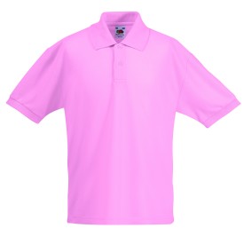 Polo t-shirt - kinderen - polyester/katoen - 170 g/m2