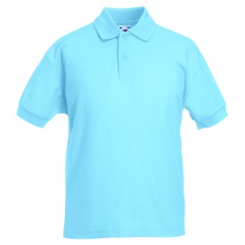 Polo t-shirt - kinderen - polyester/katoen - 170 g/m2