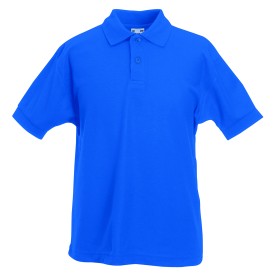 Polo t-shirt - kinderen - polyester/katoen - 170 g/m2