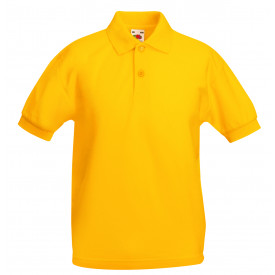 Kids 65/35 Polo-Sunflower