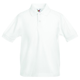 Polo t-shirt - kinderen - polyester/katoen - 170 g/m2