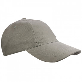 Kids Brushed Cap-Grijs, #bac7c0-1 kleur