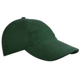 Brushed promo kinder cap - katoen - 5 panelen - klittenbandsluiting