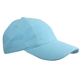 Brushed promo kinder cap - katoen - 5 panelen - klittenbandsluiting
