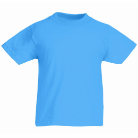 Fruit of the loom t-shirt - kinderen - katoen - 160 g/m²