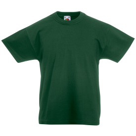 Fruit of the loom t-shirt - kinderen - katoen - 160 g/m²