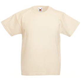 Fruit of the loom t-shirt - kinderen - katoen - 160 g/m²