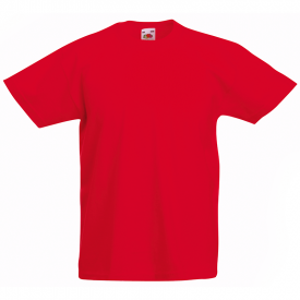 Kids Valueweight T-Rood