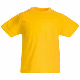 Kids Valueweight T-Sunflower