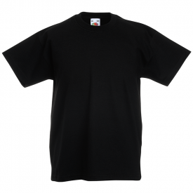Kids Valueweight T-Zwart