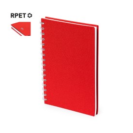 Kimberly notitieboek - A5 - rPET polyester - 100 vellen - wire-o binding - hardcover