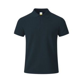 Kinder Kleuren T-Shirt Charles-Marineblauw
