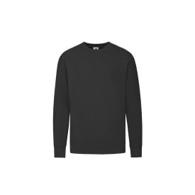 Kinder Sweatshirt Classic Set-In Sweat-Zwart