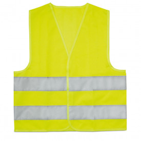 Kinder zichtbaarheidsvest-Geel-Zonder opdruk