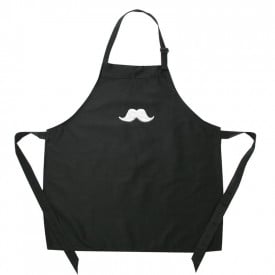 Kinderschort - 60x50 cm - katoen/polyester - met verstelbare nekband