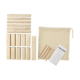 Kingdom Kubb spel - hout - outdoor - verpakt in katoenen zak