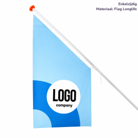 Kioskvlag enkelzijdig - 68 x 68 x-N.v.t.