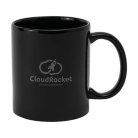 Kitty Mug 350 ml mok-Zwart/zwart