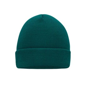 Knitted Cap-Donkergroen